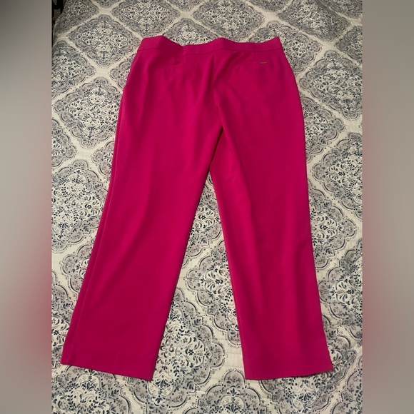 Anne Klein Pants - Anne Klein Vibrant Pink Women's Pants